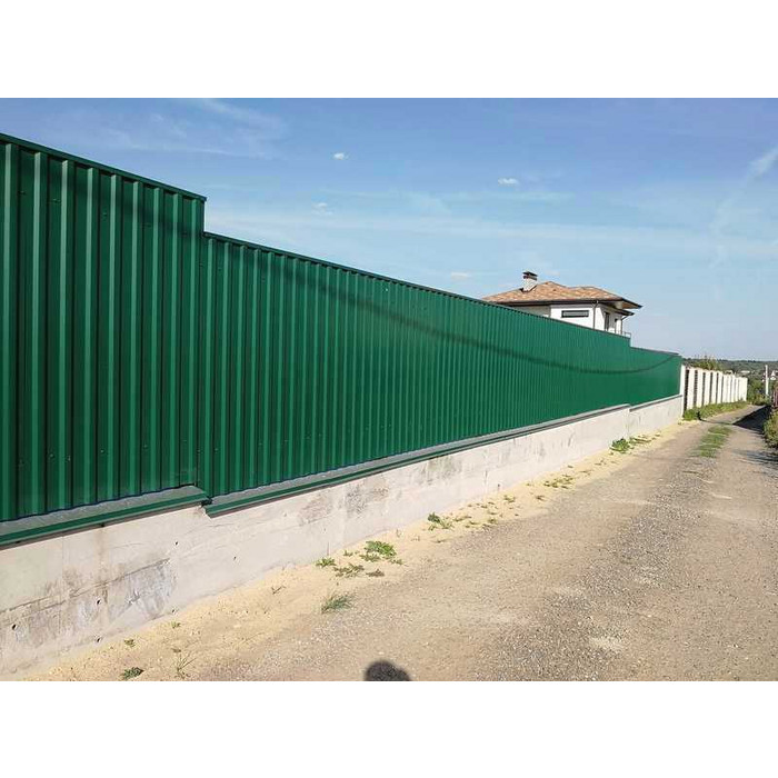 Профлист Grand Line С8А GreenCoat Pural BT, matt 0.5 мм RR 21 Светло-Серый - фото №3